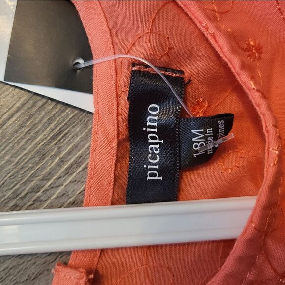 Picapino baby dress 2 piece set 18 M - Picture 4 of 6